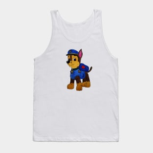 Police Pup Tank Top